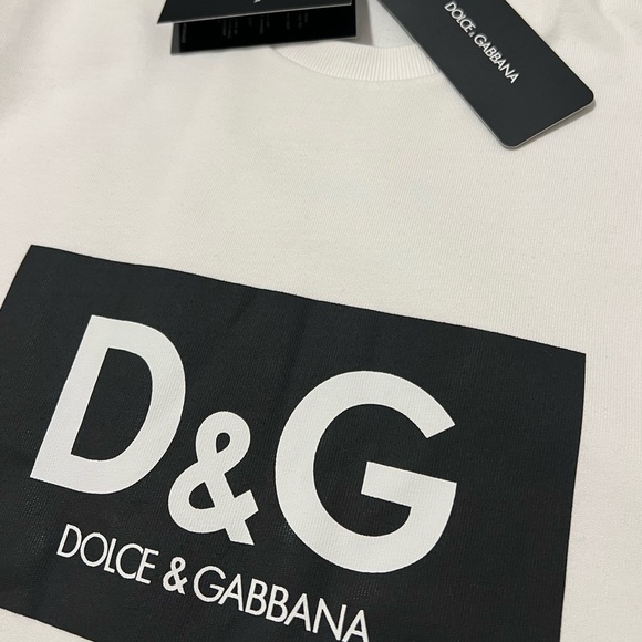 Dolce Gabbana Cotton t-shirt with d&g print M - Picture 4 of 11